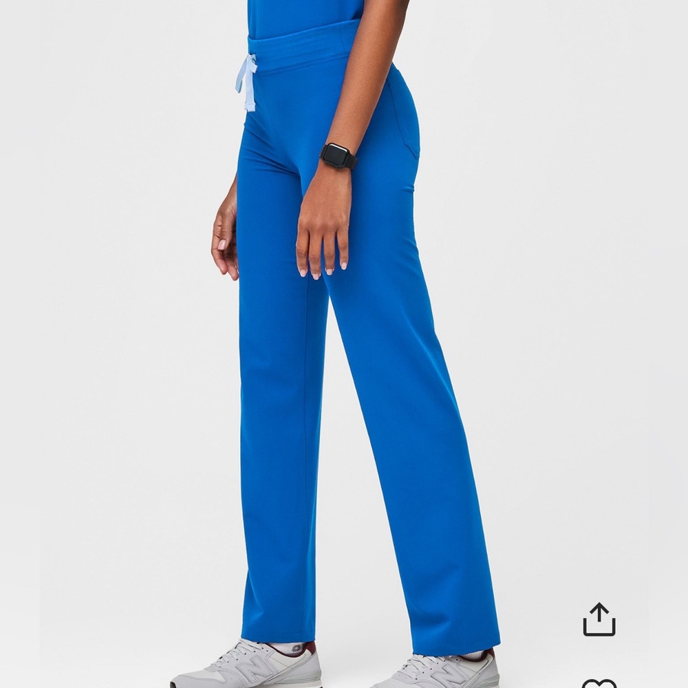 Figs Royal Blue Livingston Pants